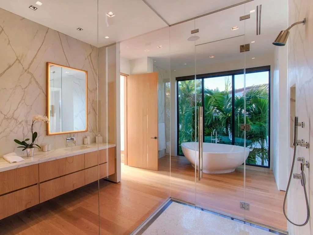 complete granite updated bathroom