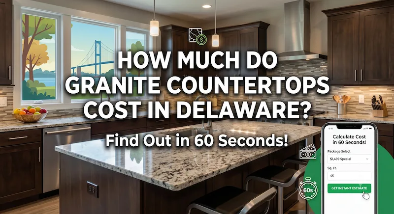 How Much Do Granite Countertops Cost in Delaware? Find Out in 60 Seconds!