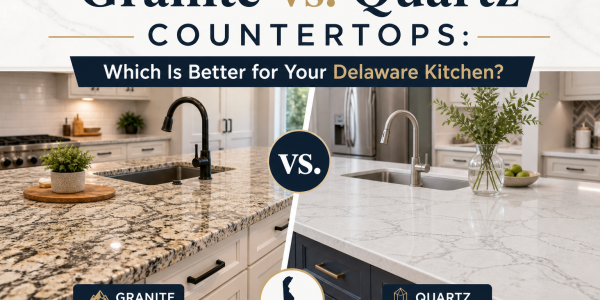 Granite vs. Quartz Countertops: Which Is Better for Your Delaware Kitchen?
