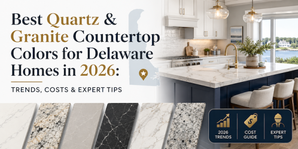 Best Quartz & Granite Countertop Colors for Delaware Homes in 2026: Trends, Costs & Expert Tips