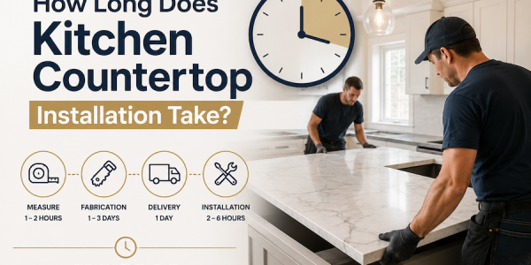 How Long Does Kitchen Countertop Installation Take? Step-by-Step Process (2026 Guide)