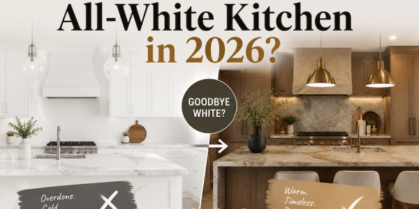 The End of the All-White Kitchen in 2026?